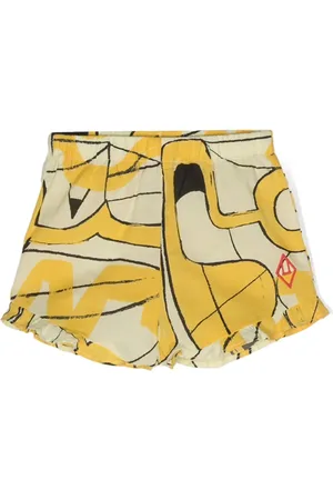 The Animals Observatory Dove Shorts mit abstraktem Print