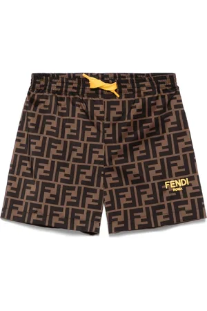 Fendi Badeshorts mit FF-Muster