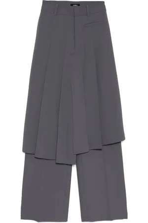 GOEN.J Gerade Hose mit Falten