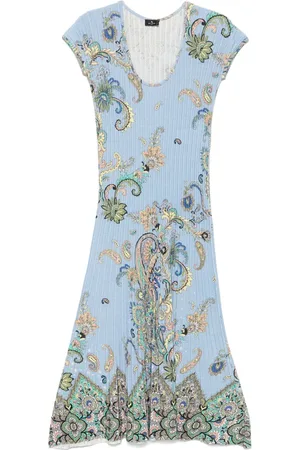 Etro Midikleid mit Paisley-Print
