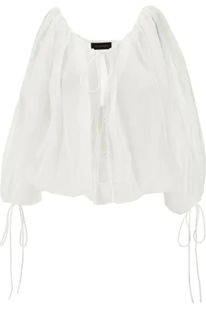 The Andamane Wilma Bluse mit Puffärmeln