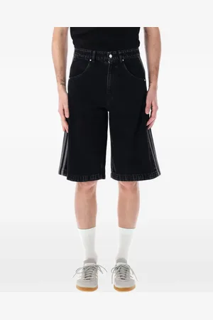 adidas Jeans-Shorts mit 3 Streifen