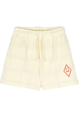 The Animals Observatory Karierte Jersey-Shorts
