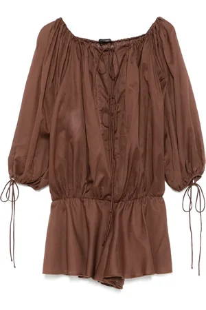The Andamane Playsuit aus Baumwolle