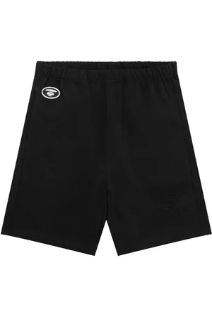A Bathing Ape Shorts mit Logo-Patch