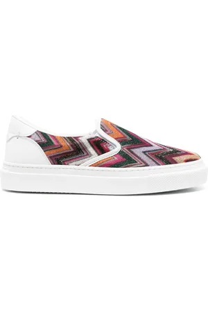 Missoni Sneakers mit Zickzackmuster