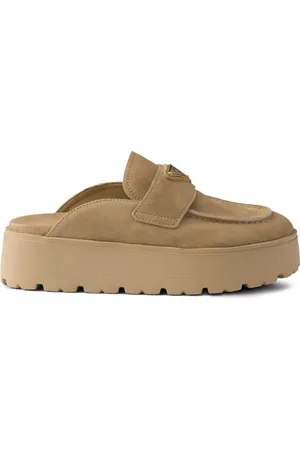 Prada Pantoletten mit Plateau