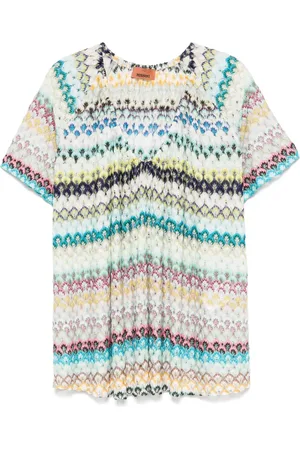 Missoni Bluse mit Zickzackmuster