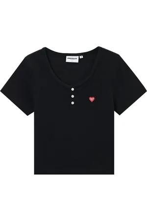 Chocoolate T-Shirt mit Logo-Patch