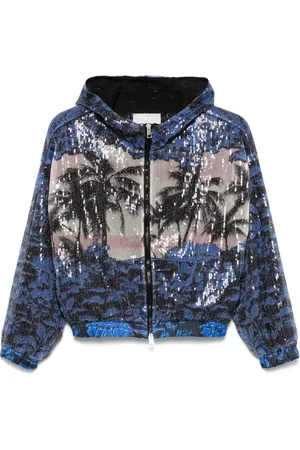 Ermanno Firenze Jacke mit Landschaftsmotiv