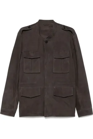 Paolo Pecora Jacke aus Wildleder