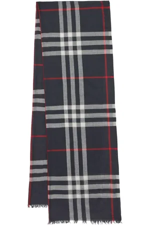 Burberry Leichter Schal mit Check