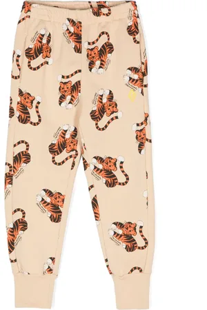 The Animals Observatory Jogginghose mit Tiger-Print