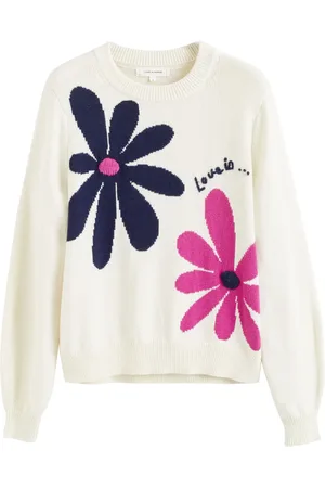 Chinti & Parker Love Intarsien-Pullover