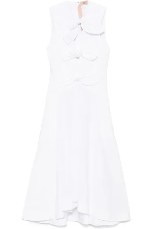 Nº21 Midikleid mit Schleife