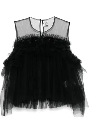 NOIR KEI NINOMIYA Bluse mit Rüschen