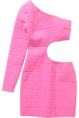 Fendi X Nicki Minaj Minikleid mit FF-Prägung