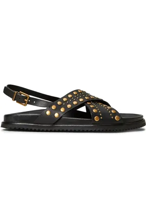 Twin-Set Sandalen mit überkreuzten Riemen