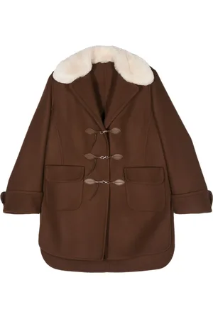 ERMANNO SCERVINO Klassischer Wollmantel
