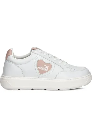 Moschino Sneakers mit Herz-Patch