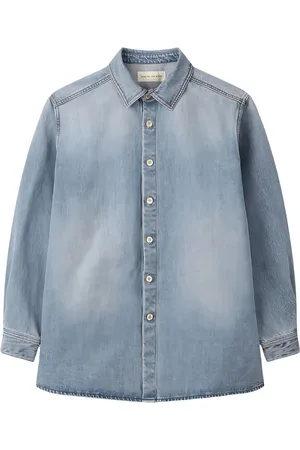 MAN ON THE BOON. Klassisches Jeanshemd