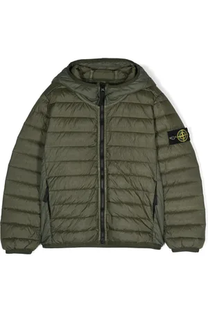 Stone Island Gefütterte Jacke mit Kompass