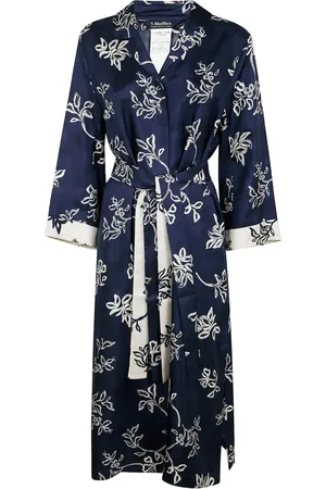 Max Mara Kleid mit Blumen-Print