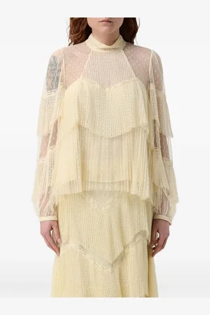 Twin-Set Bluse mit Rüschendetail