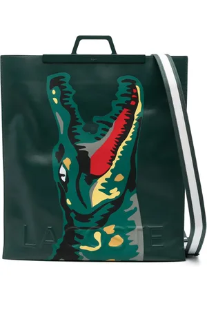 Lacoste Tote Bag mit Kroko-Print