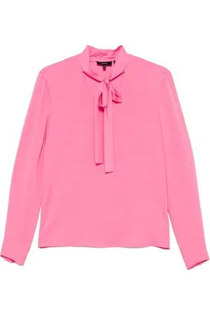 THEORY Bluse mit Schleife