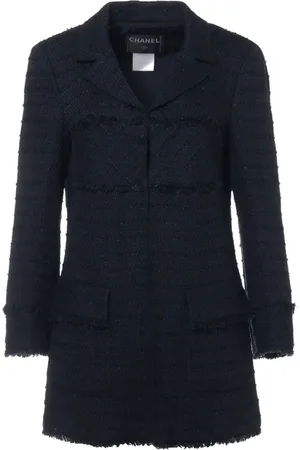 CHANEL Mantel aus Tweed