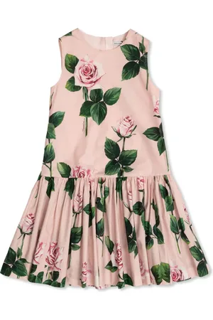 Dolce & Gabbana Kleid mit Rosen-Print
