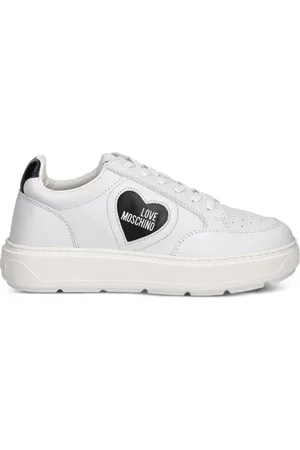 Moschino Sneakers mit Herz-Patch