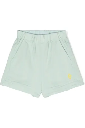 The Animals Observatory Bestickte Jeans-Shorts