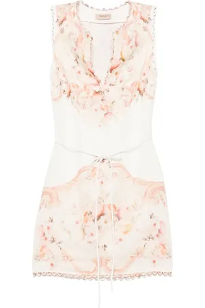 Twin-Set Minikleid mit Blumen-Print