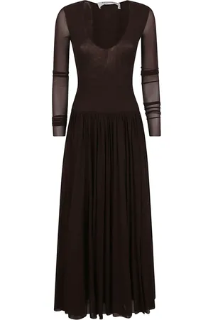 Serafini Langärmeliges Maxikleid