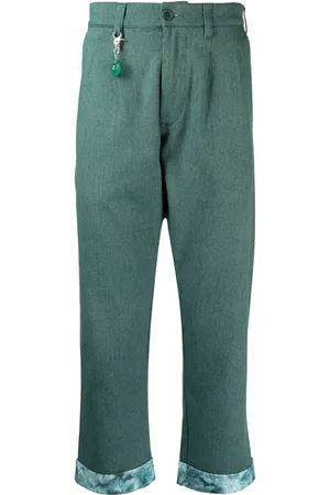 CLOT Gerade Hose mit Umschlag