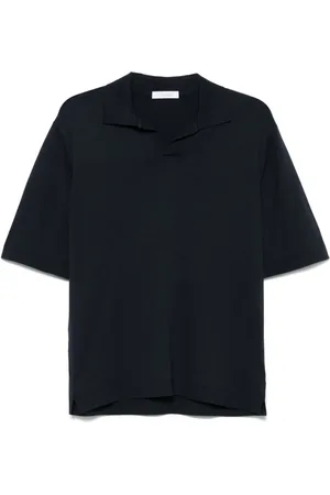 Cruciani Fein geripptes T-Shirt
