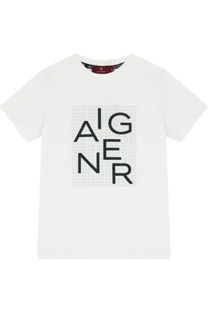 Aigner T-Shirt mit Logo-Print