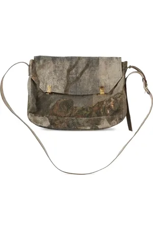 ZIGGY CHEN Camouflage print shoulder bag