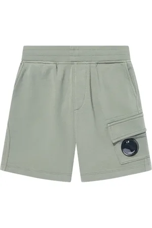 C.P. Company Shorts mit Logo-Patch