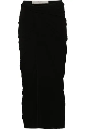 Rick Owens Gewickelter Midirock