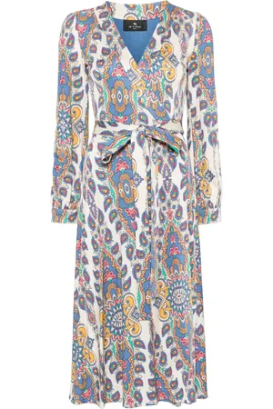 Etro Midikleid mit Paisley-Print