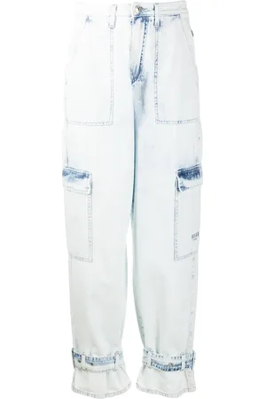 Msgm Jeans in Acid-Wash-Optik