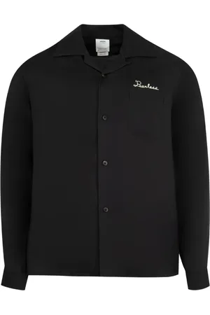 VISVIM Hemd mit Logo-Stickerei