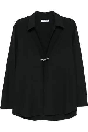 ATTACHMENT Twill-Hemd mit Kette