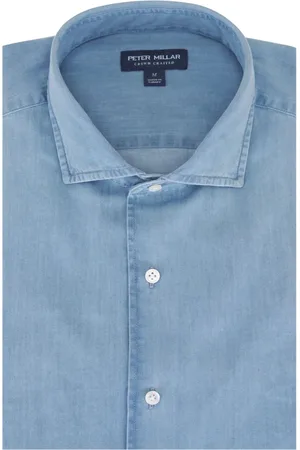 Peter Millar Klassisches Jeanshemd