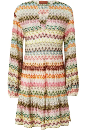 Missoni Midikleid mit Zickzackmuster
