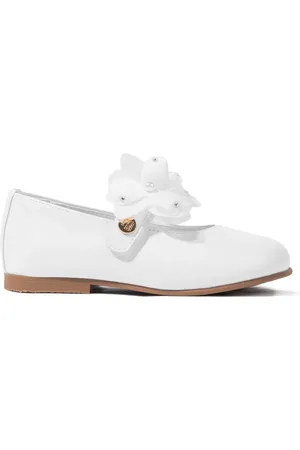 Andanines Ballerinas mit Blumenapplikation