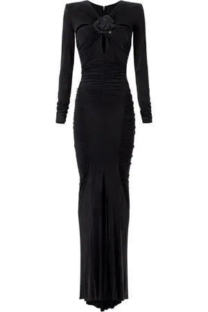 Elisabetta Franchi Gerafftes Abendkleid